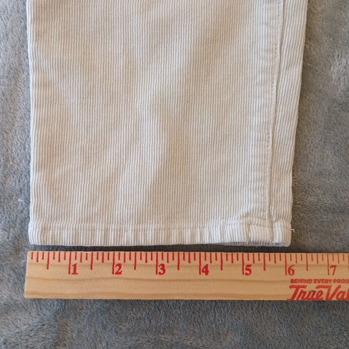 J.Crew J.Crew Pants Womens Size 26 Light Gray Corduroy Chino 27x27 Mid Rise Size 26" / US 2 / IT 38 - 5 Thumbnail