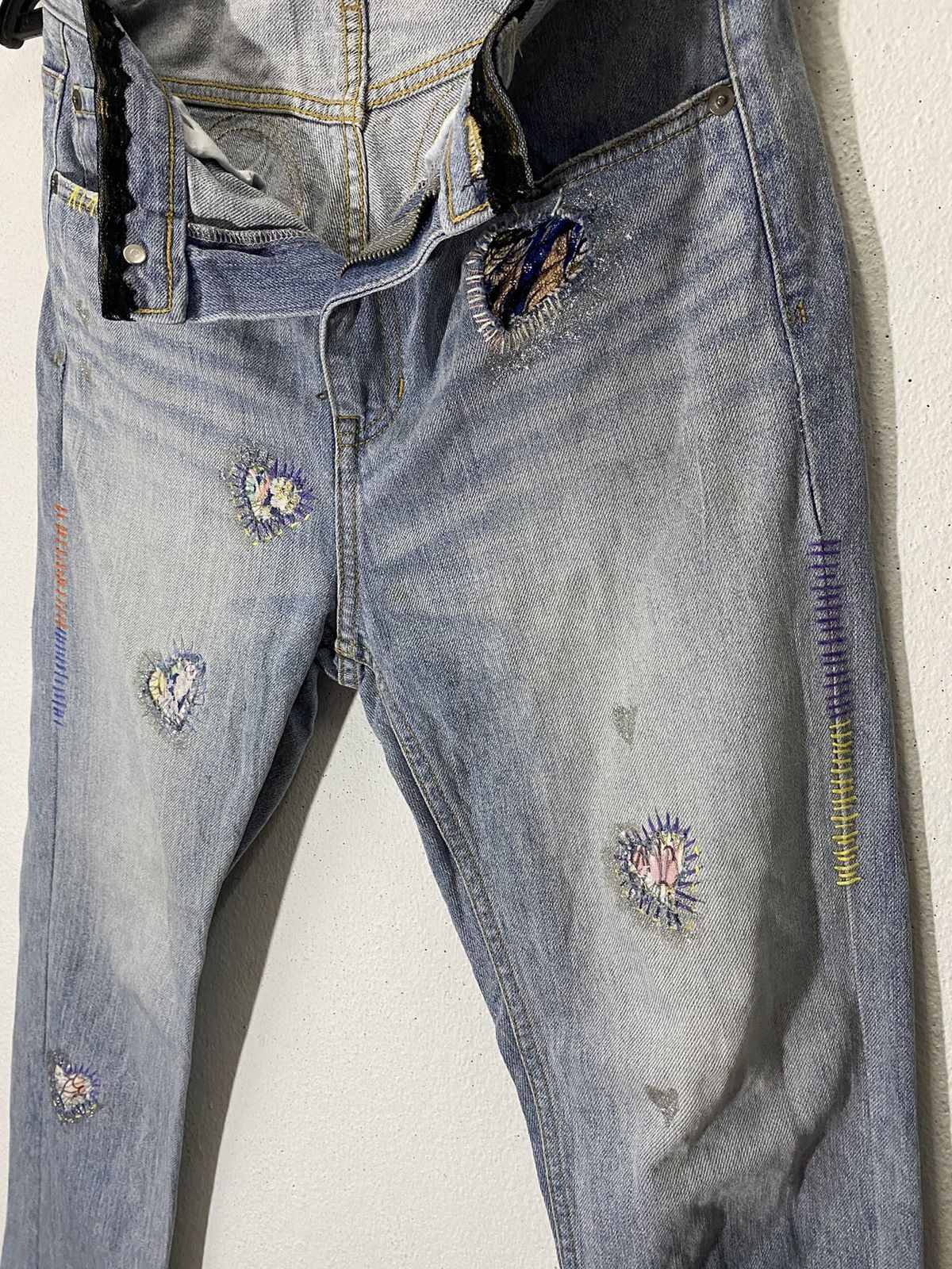 Designer × Japanese Brand × Tsumori Chisato TSUMORI CHISATO PATCHES OF LOVE Size 27" / US 4 / IT 40 - 3 Thumbnail