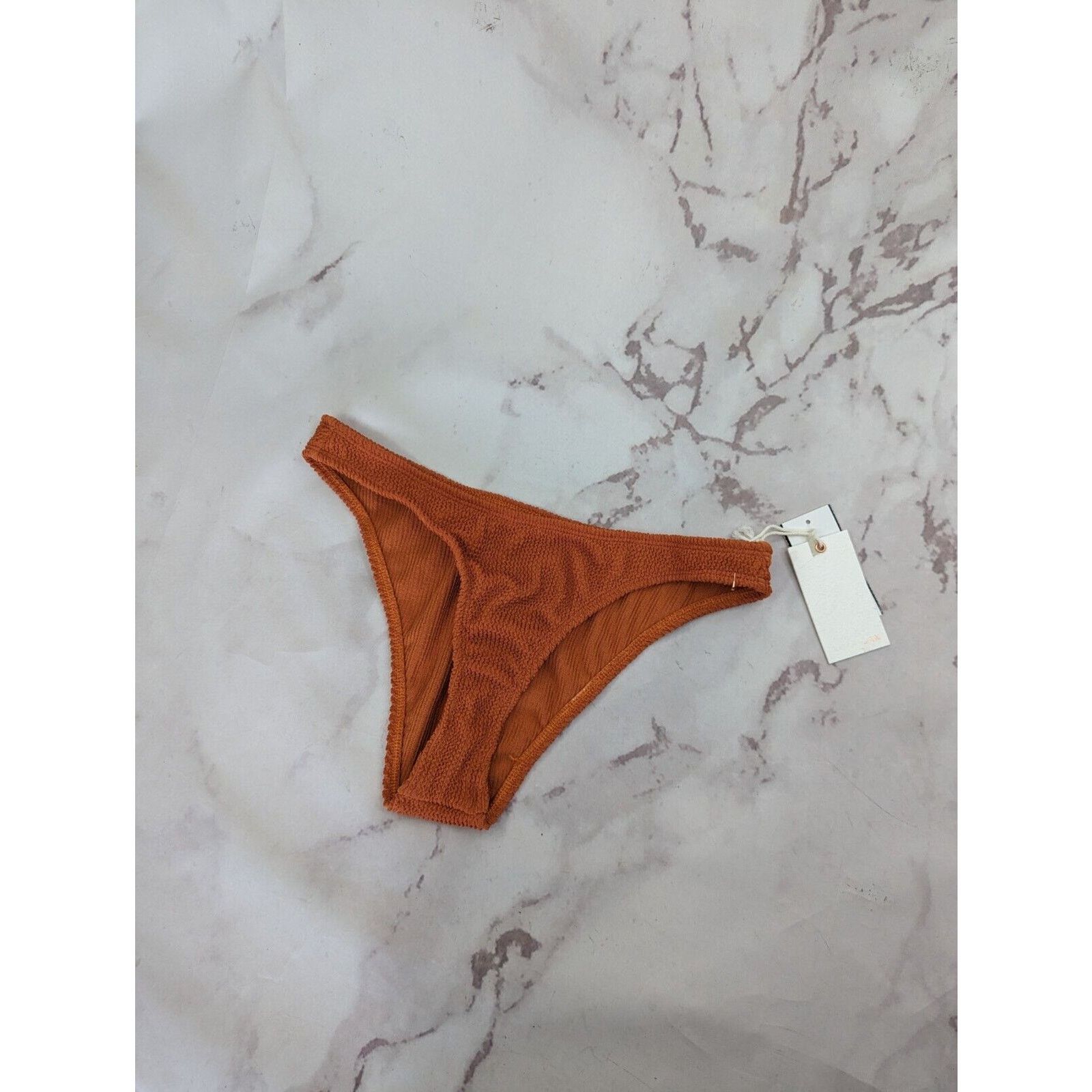 Good American Good American Swim Bottom Women S M Orange Cheeky Bikini Size S / US 4 / IT 40 - 6 Thumbnail
