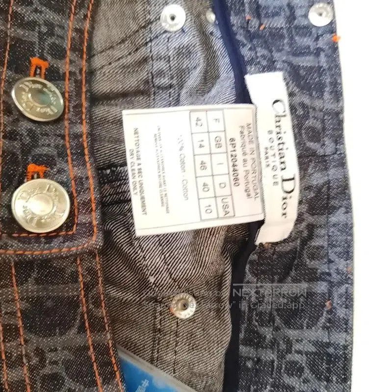 Dior Dior Blue Denim Women's Pants . Size 28" / US 6 / IT 42 - 6 Thumbnail
