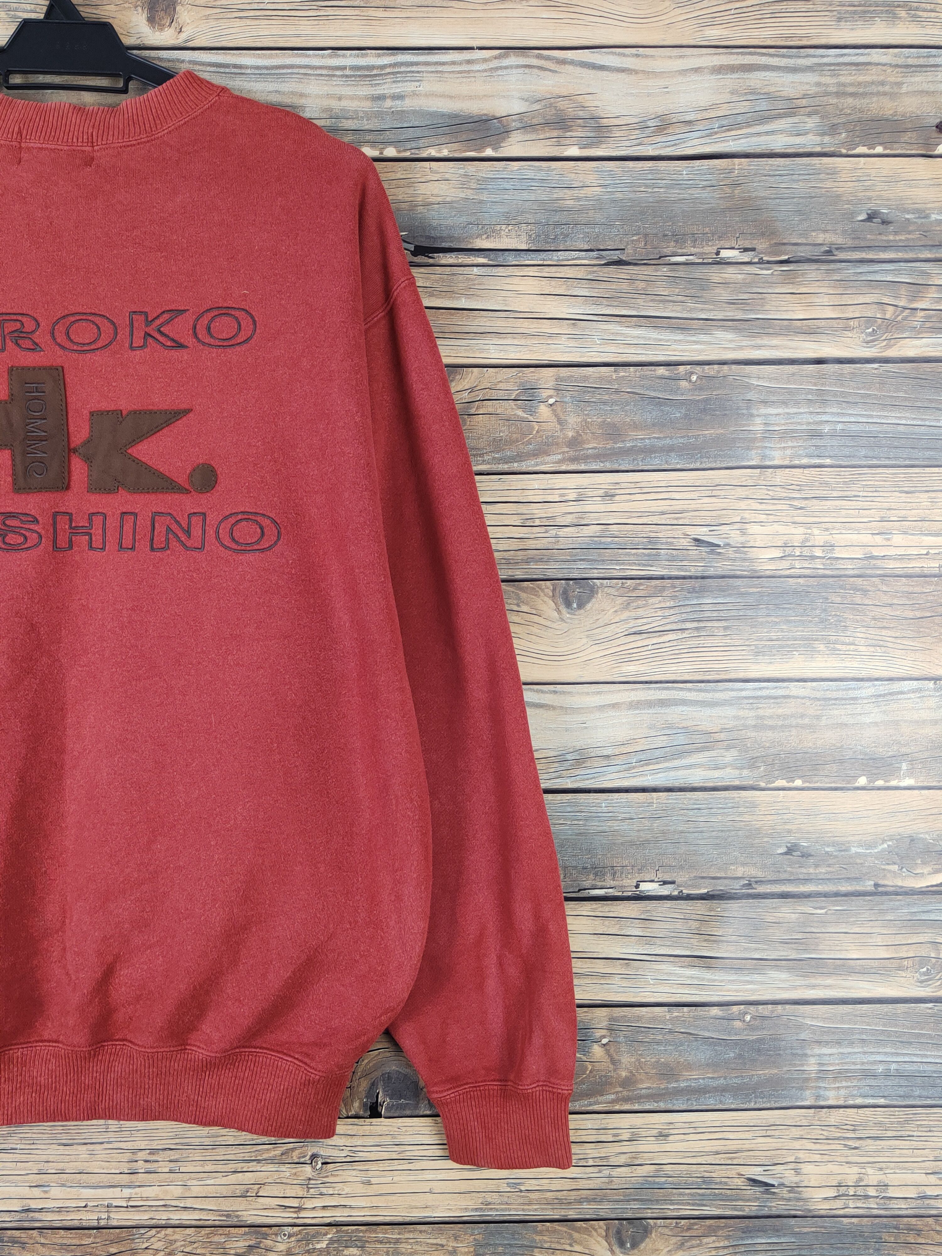 Hiroko Koshino Homme Dark Orange Sweatshirts #W1429