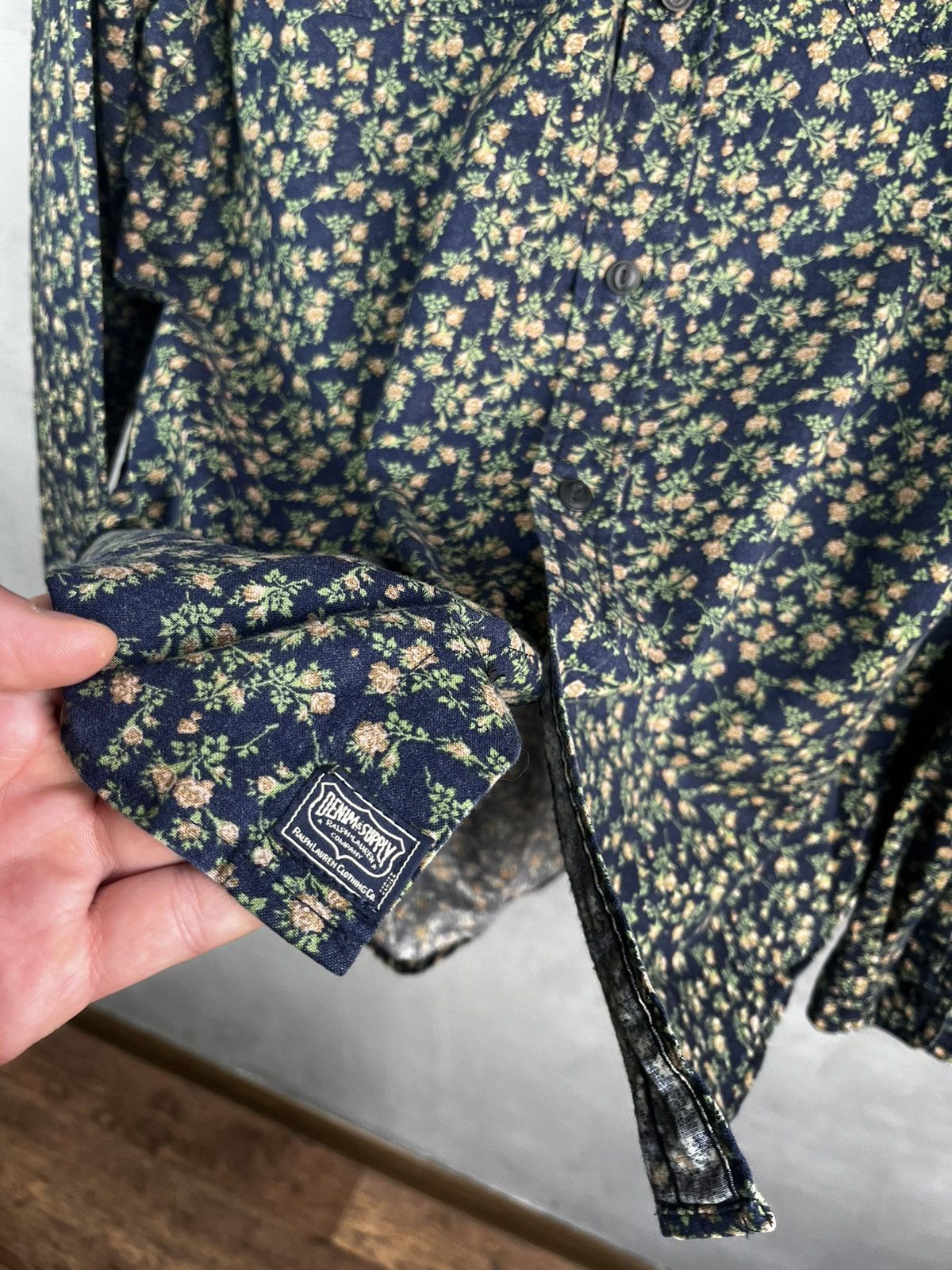 Denim & Supply Ralph Lauren × Polo Ralph Lauren × Ralph Lauren Ralph Lauren shirt with flowers Size US L / EU 52-54 / 3 - 9 Thumbnail