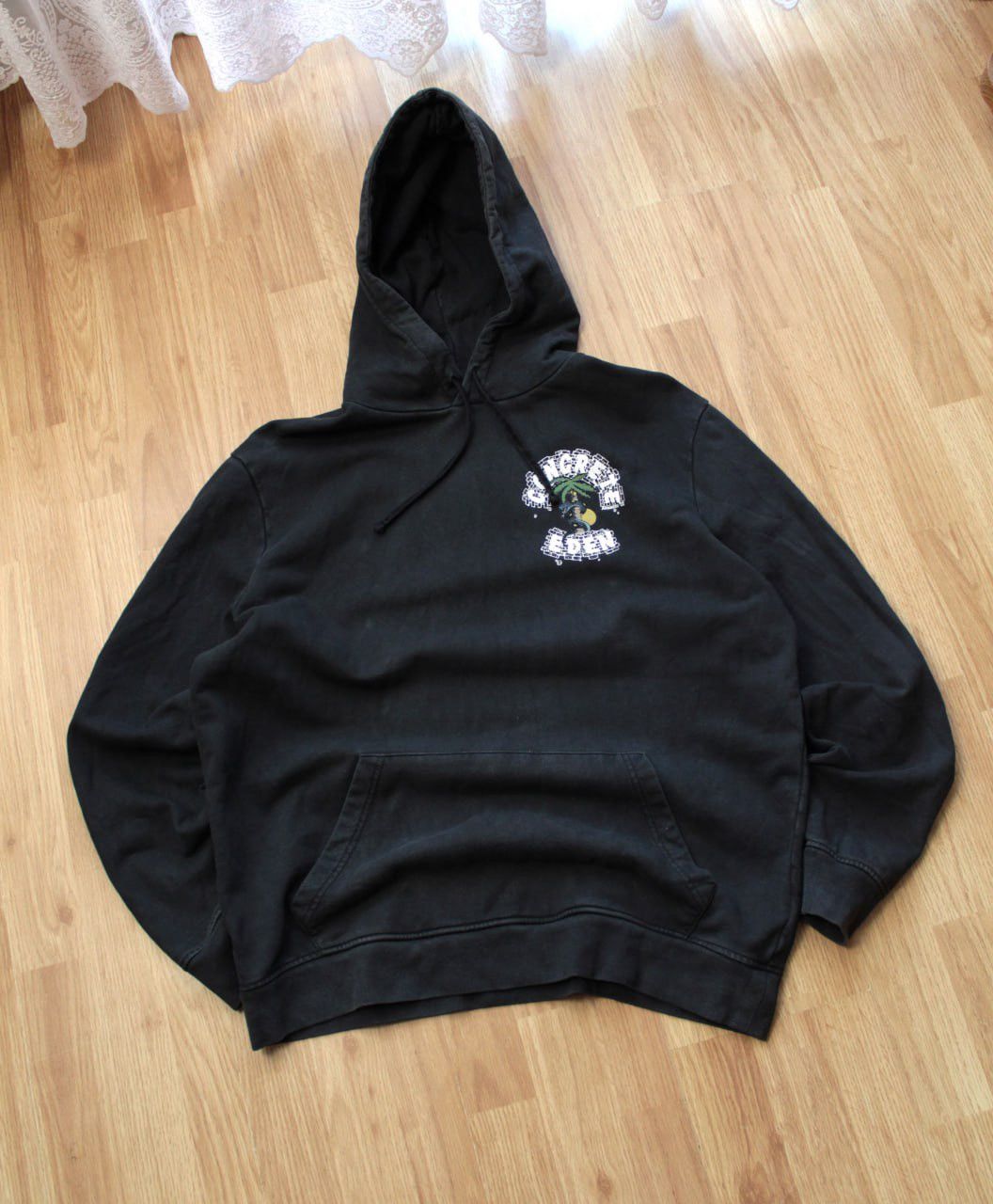 Allsaints 🔥 Allsaints Concrete Eden Washed Graphic Hoodie Sweatshirt Size US M / EU 48-50 / 2 - 3 Thumbnail