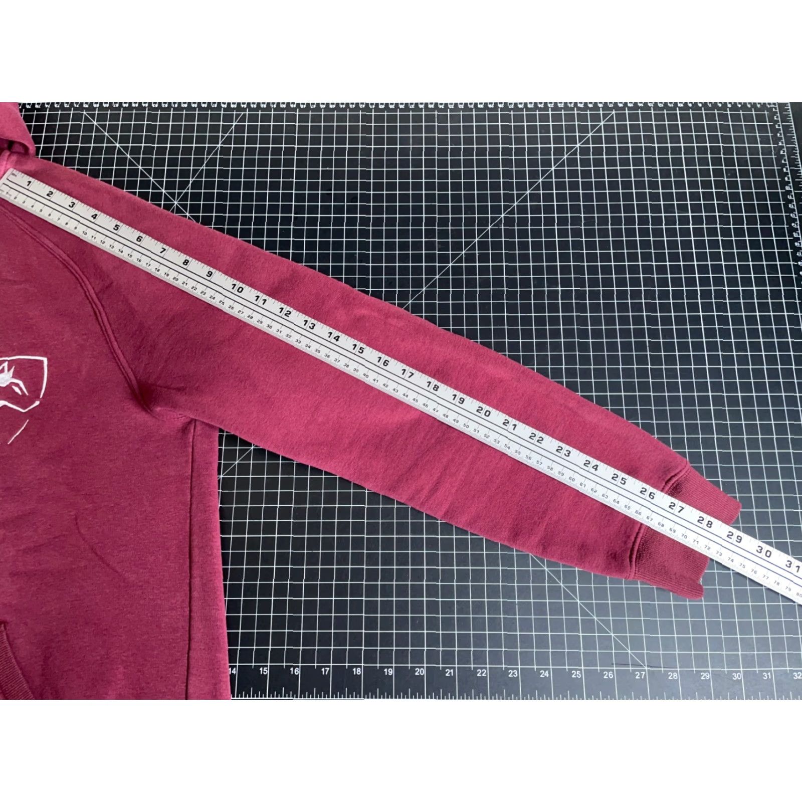 Vintage VINTAGE Alphalete Hoodie Shirt Adult Medium Red Gym Sports Logo Embroidered Pullover Sweatshirt 2016 Mens Sweatshirt Size US M / EU 48-50 / 2 - 7 Thumbnail