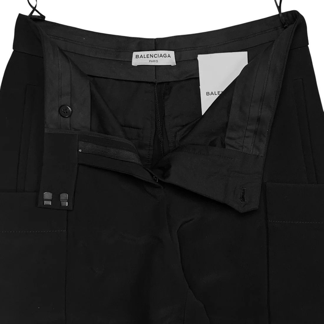 Balenciaga Balenciaga Wide Stealth Cargo Trousers - SS16 Size US 29 - 5 Thumbnail