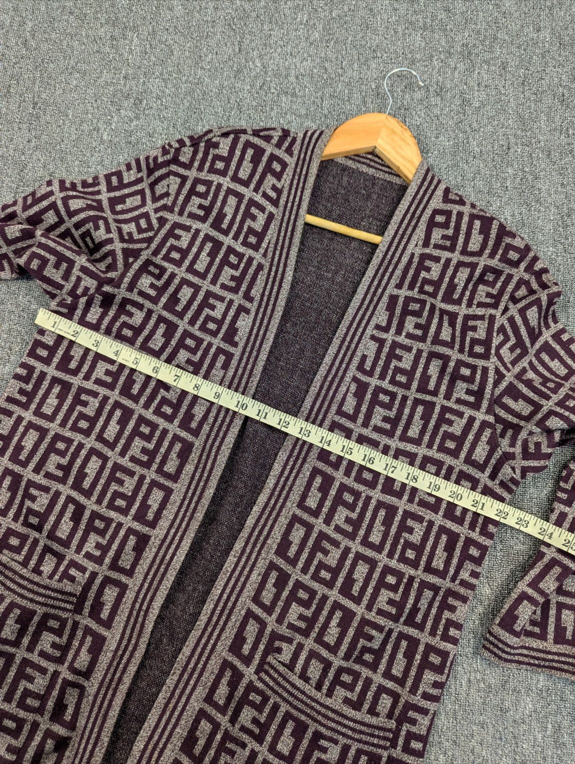 Japanese Brand Vintage Japanese Brand Acrylic Fullprint Cardigan Jacket Size US L / EU 52-54 / 3 - 13 Thumbnail