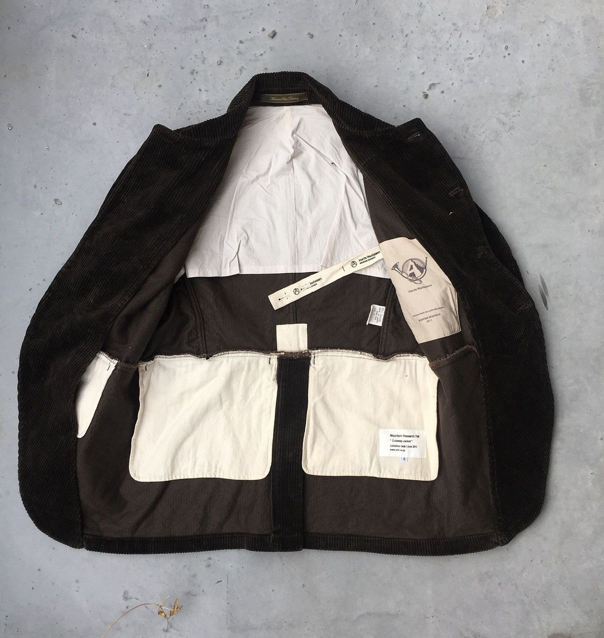 One of a kind Mountain Research 798 “Cutaway Jacket”