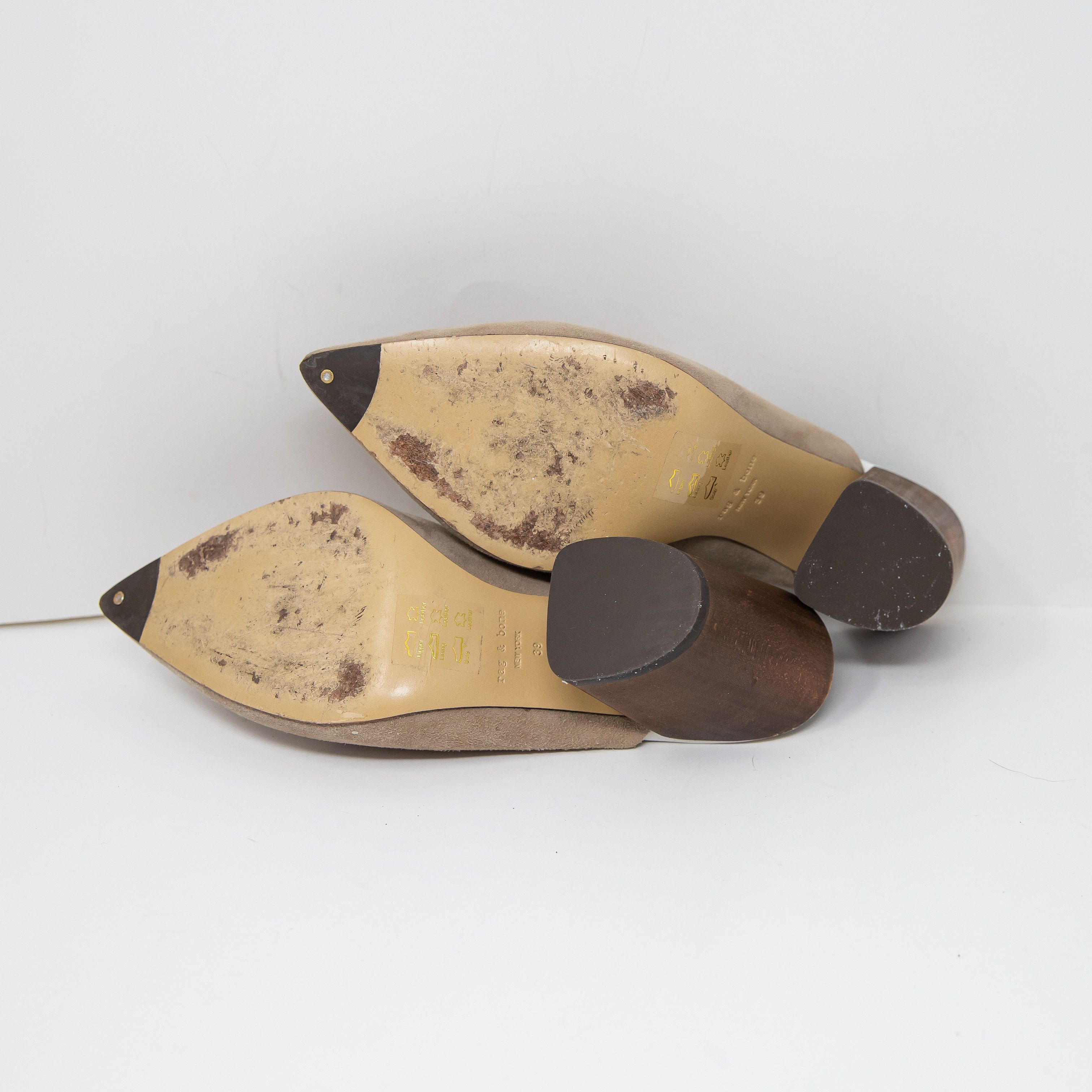Rag & Bone Rag & Bone Joni Women's Genuine Suede Size US 9 / IT 39 - 4 Thumbnail