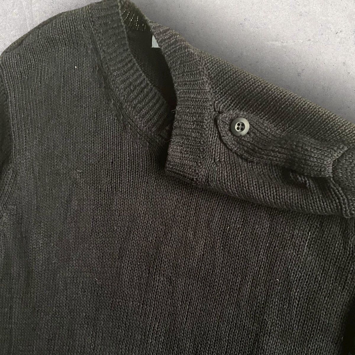 Helmut Lang 2017 Knit Military Sweater Size US M / EU 48-50 / 2 - 3 Thumbnail