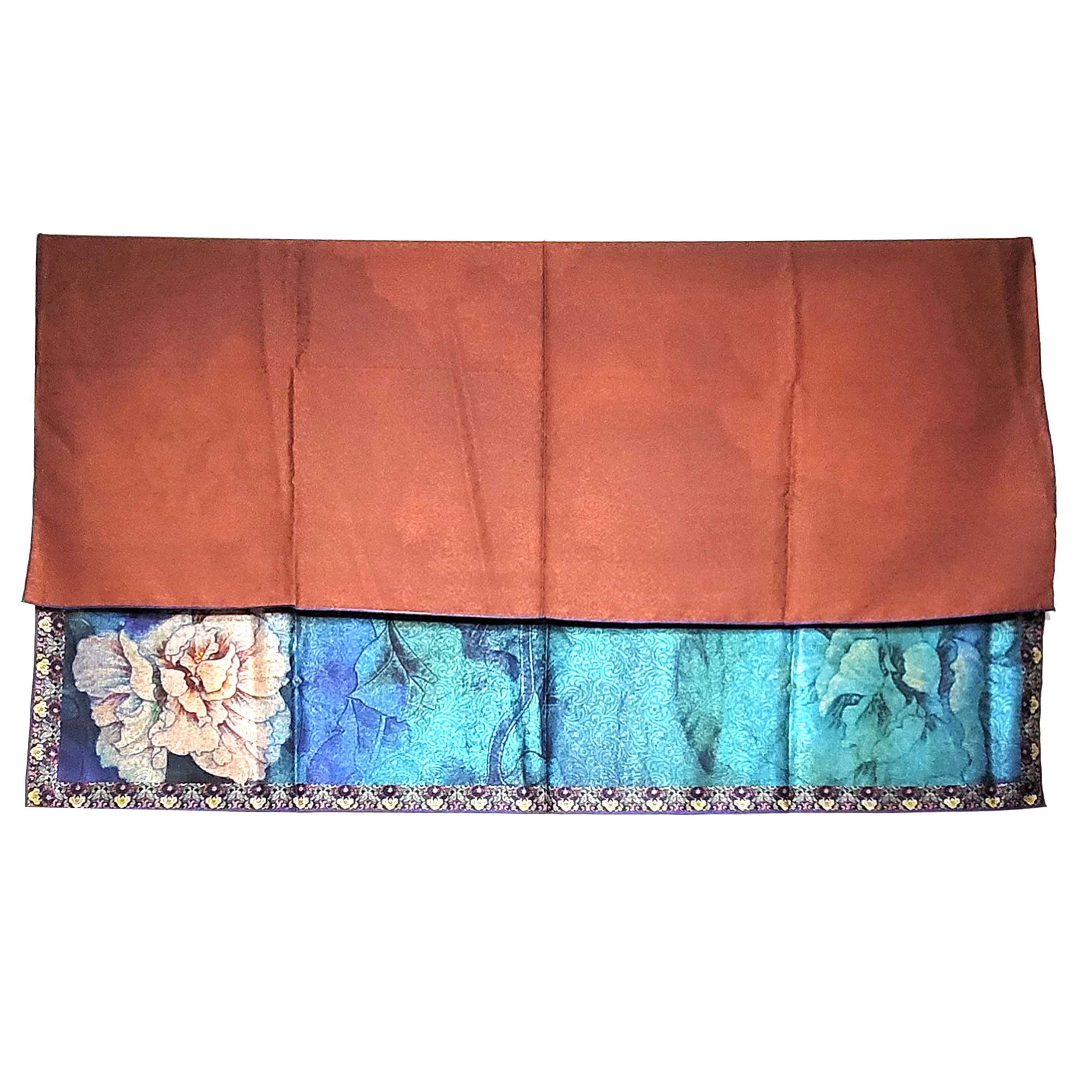 Other NWT Double Sided Silk Scarf 52"x52" Large Square Wrap 3215 Size ONE SIZE - 7 Thumbnail