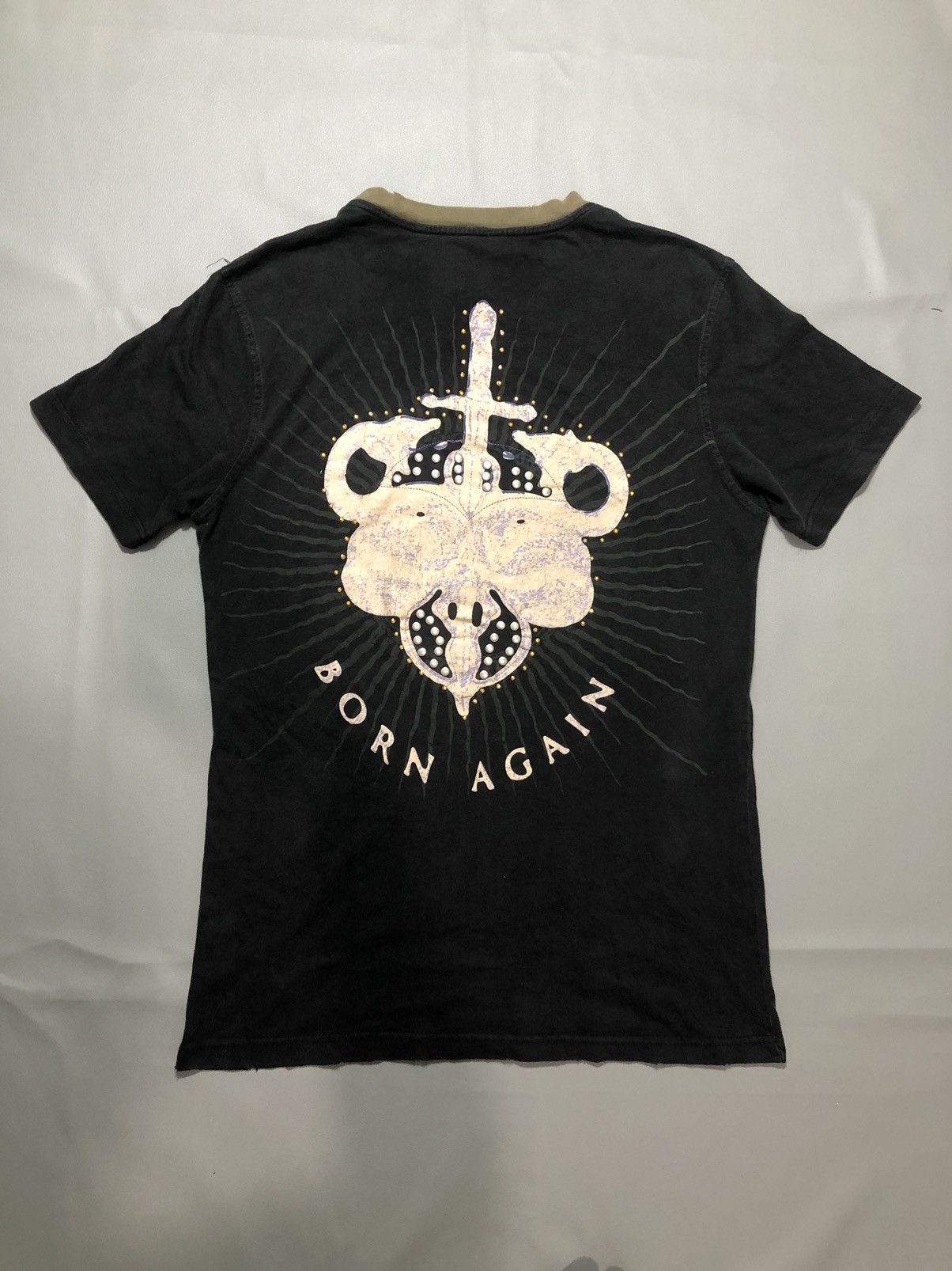 Hysteric Glamour Japanese Gothic Studded Distressed Rock Punk Style Size US L / EU 52-54 / 3 - 1 Thumbnail