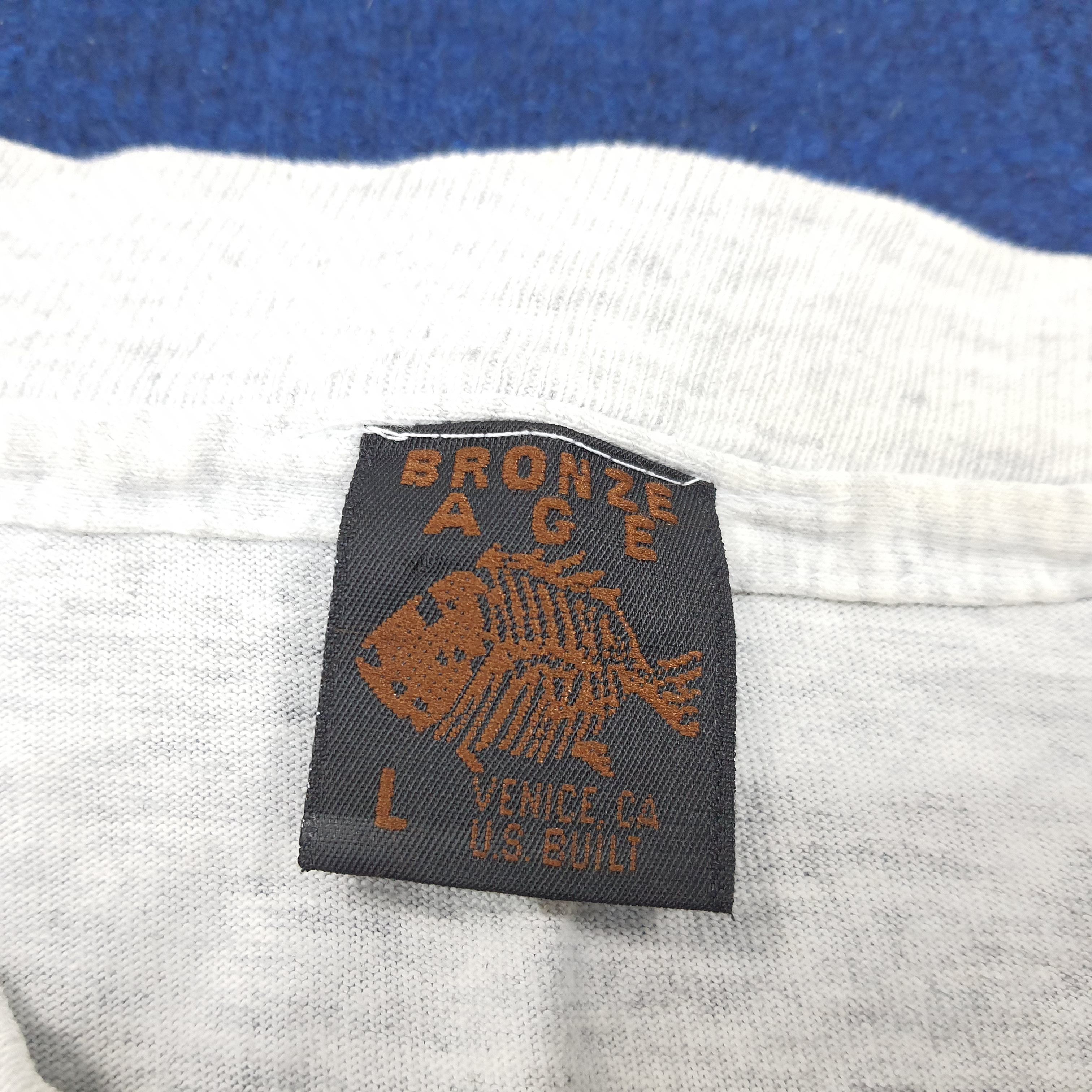 Vintage Vintage Bronze Age Original Trade Mark Long Sleeve Tshirt Size US L / EU 52-54 / 3 - 5 Thumbnail