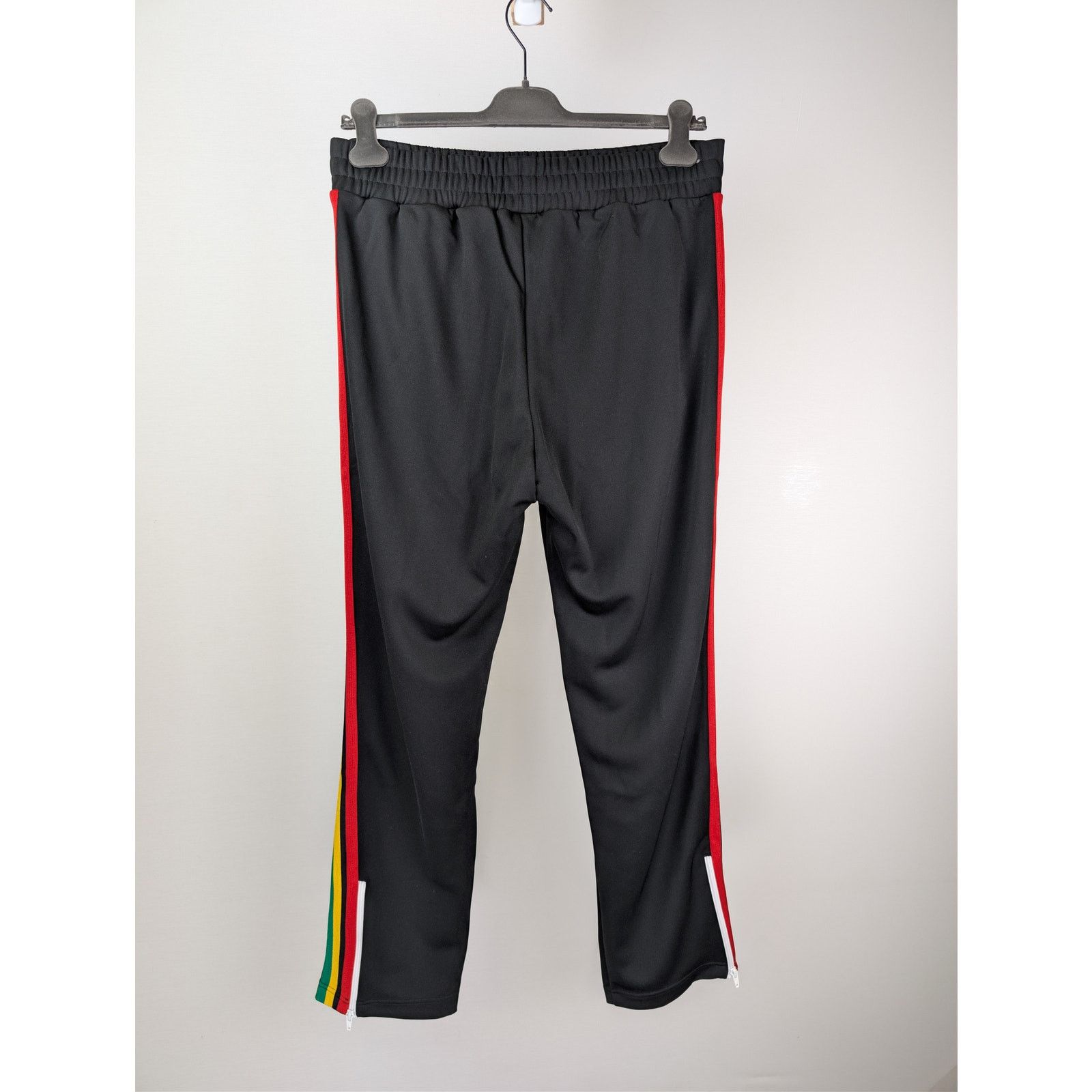 Palm Angels o1rshd1 Track Suit Sweatpants Trousers in Black/Green Size US 36 / EU 52 - 13 Thumbnail