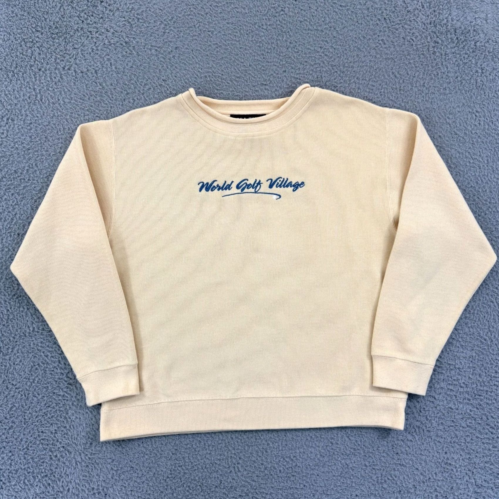 PGA Tour VINTAGE PGA TOUR Sweater Women M Yellow Pullover Casual Long Sleeve Golf Village Size M / US 6-8 / IT 42-44 - 2 Thumbnail