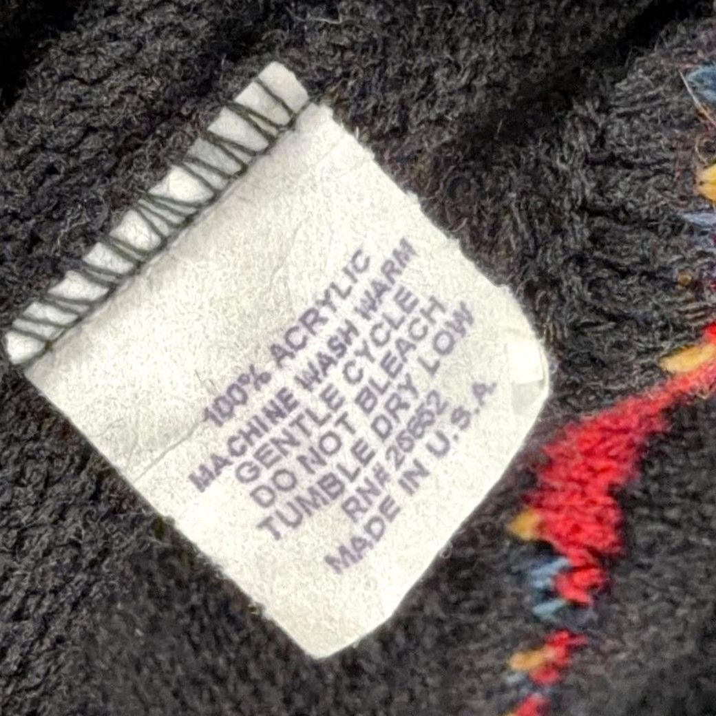 Vintage VINTAGE Protege Shirt Men 90s Black Textured 3D Knit Pullover Large L Size US L / EU 52-54 / 3 - 7 Thumbnail