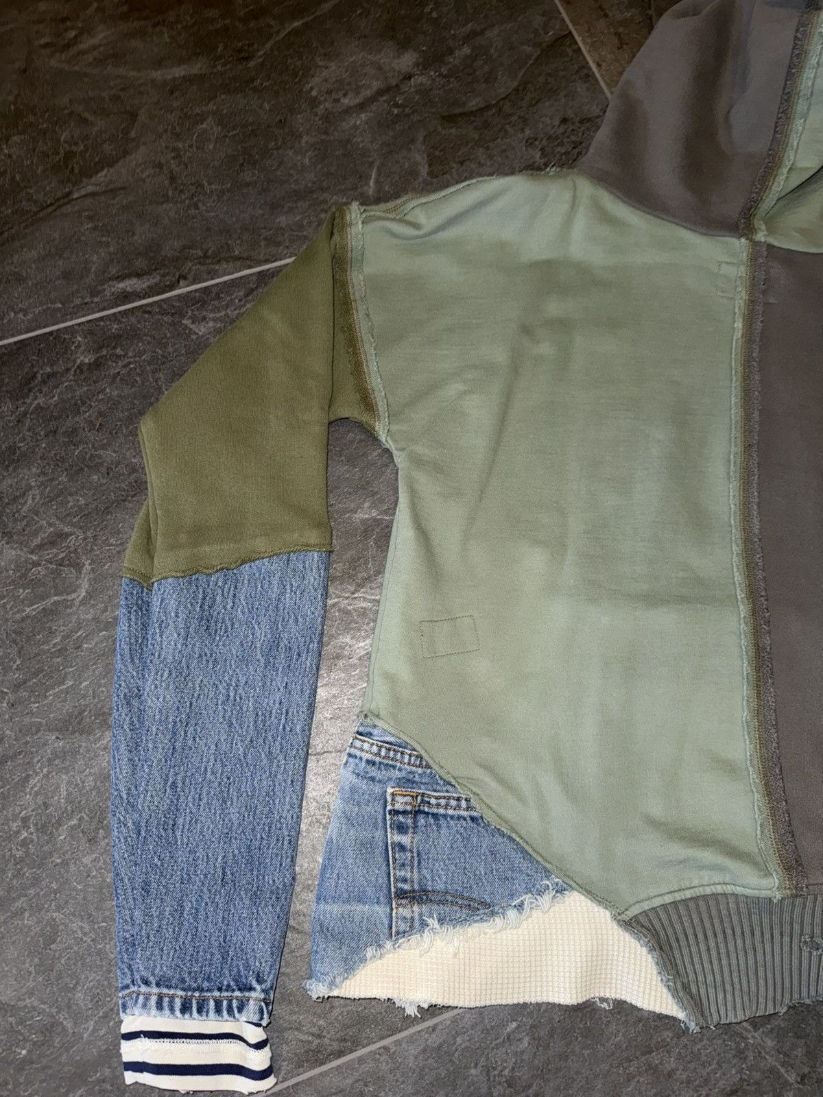 Greg Lauren Greg Lauren Greens Fragment Hoodie – Größe 1 (S) Size US S / EU 44-46 / 1 - 13 Thumbnail