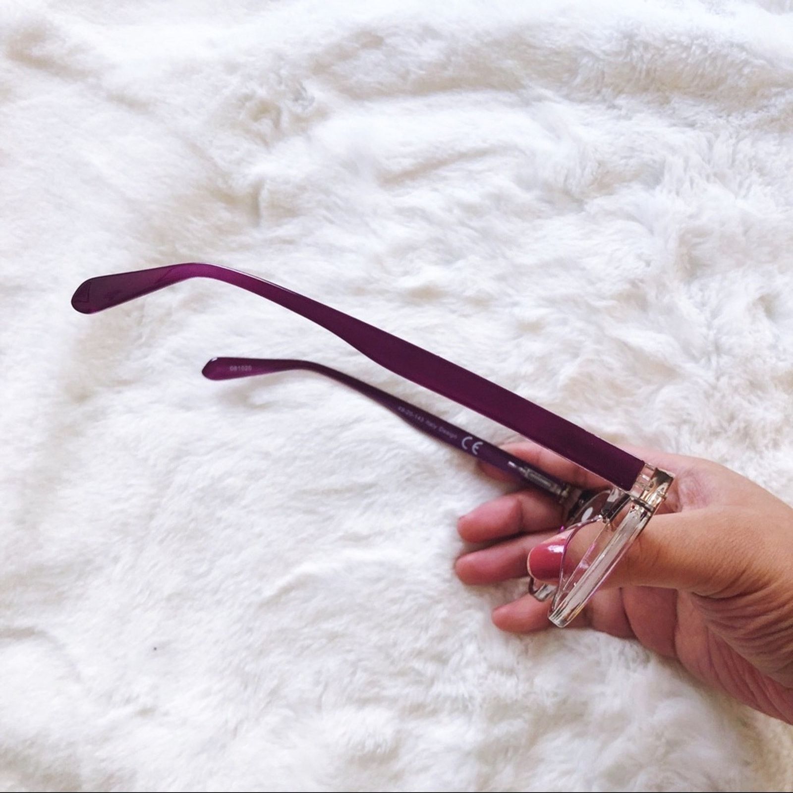 Other Hector Purple & Brown Round Rim Reader Glass Size ONE SIZE - 7 Thumbnail