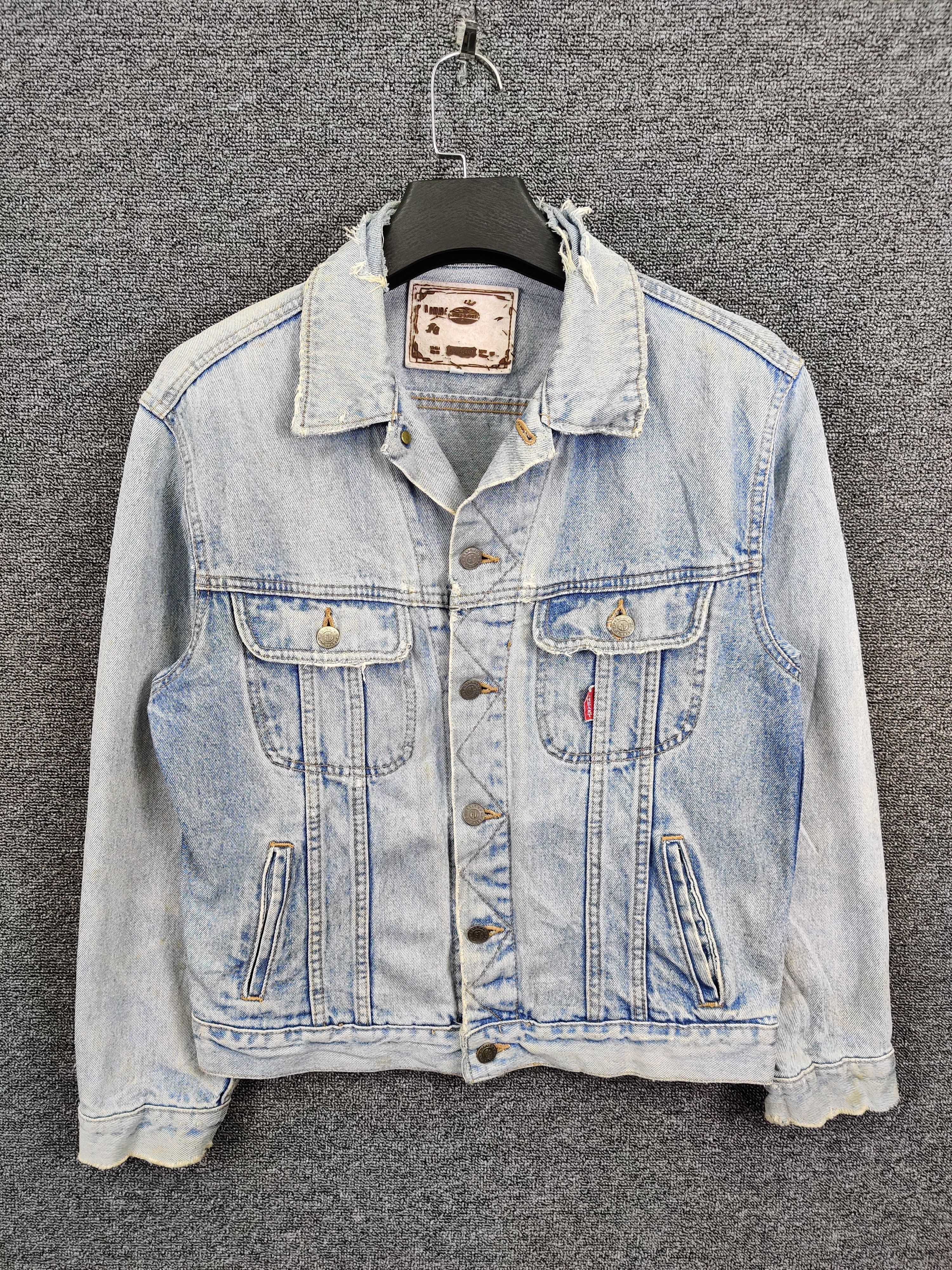 Japanese Brand × Uniqlo Uniqlo Denim Jeans Trucker Jacket M