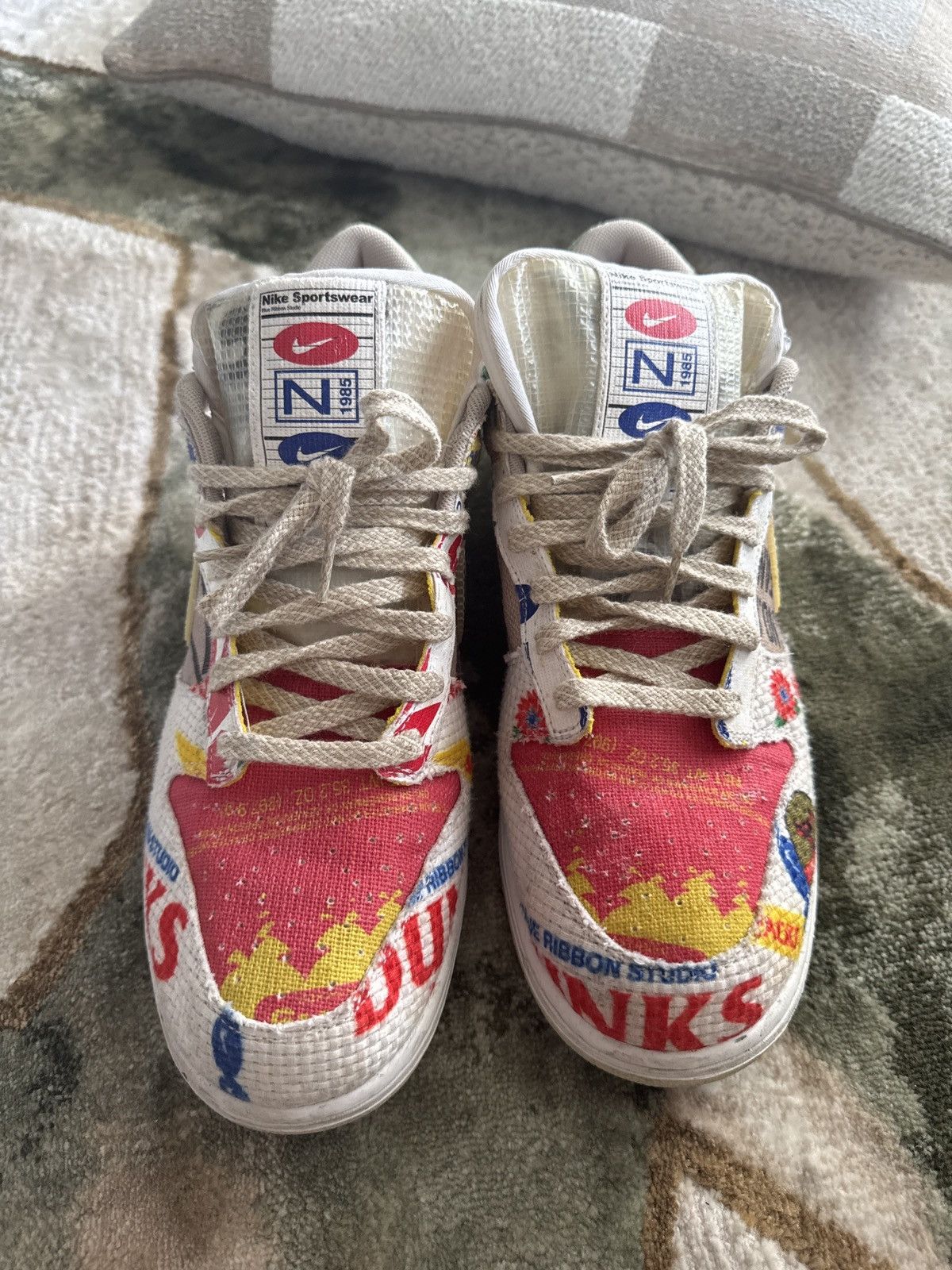 Nike Nike Dunk Low ‘City Market’ Size US 13 / EU 46 - 2 Thumbnail