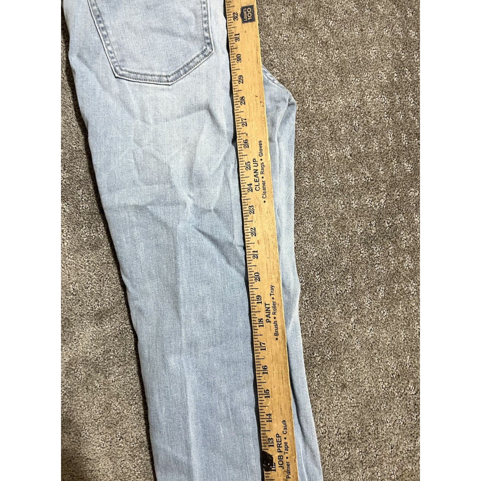 Vintage VINTAGE CALVIN KLEIN Jeans Ultimate Skinny Women's 2x30 Dark Wash Blue 2000s Womens Size 26" / US 2 / IT 38 - 6 Thumbnail