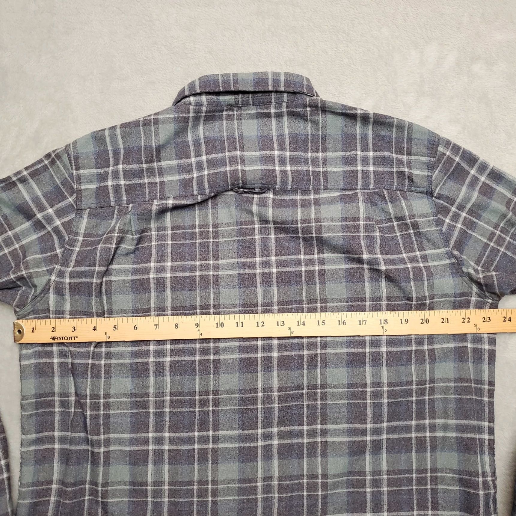 Royal Robbins VINTAGE Royal Robbins Shirt Mens XL Blue Gray Plaid Nylon Outdoors Size US XL / EU 56 / 4 - 6 Thumbnail