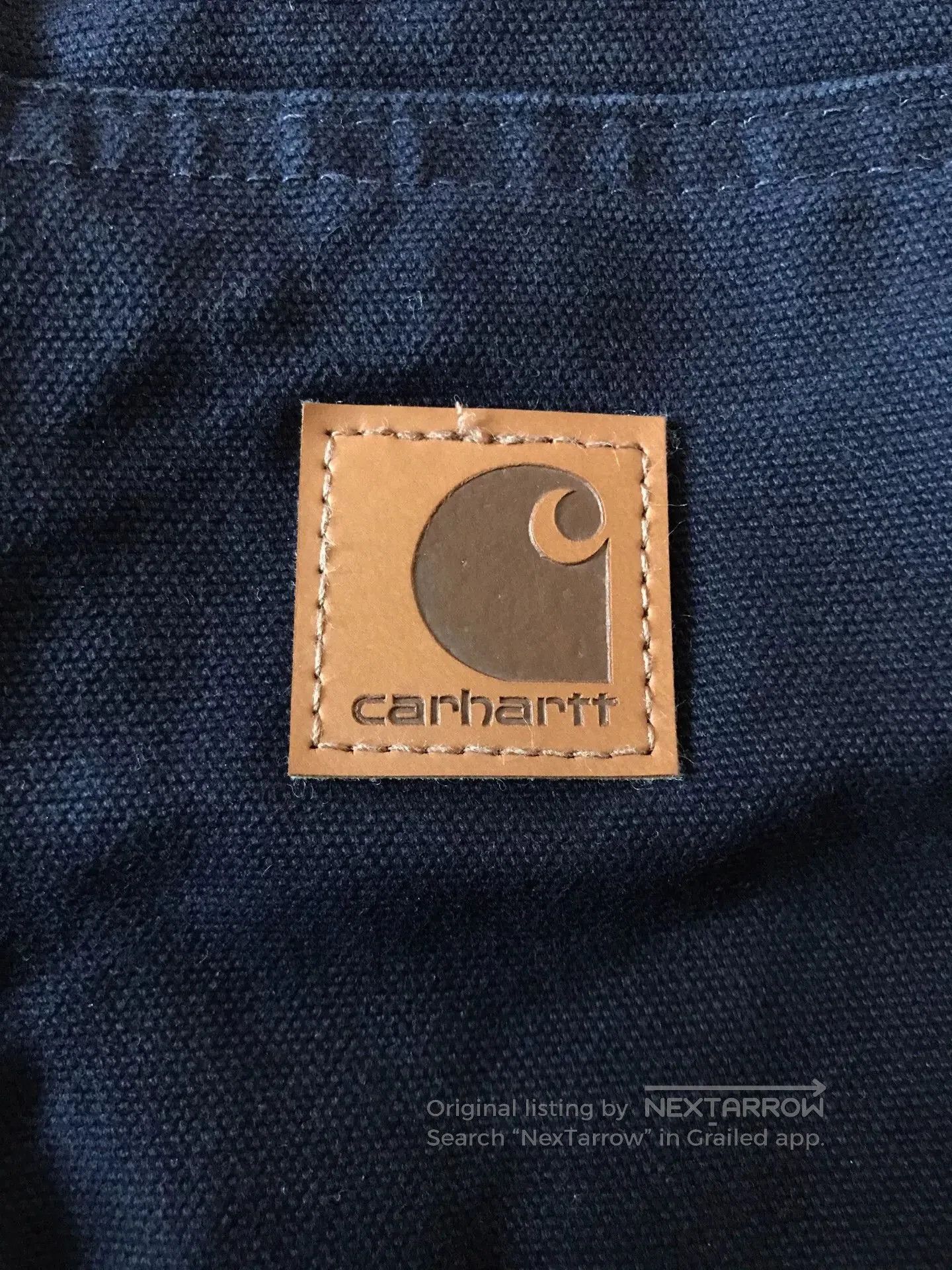 Carhartt Carhartt J130 Washed Canvas Hooded Jacket. Size US L / EU 52-54 / 3 - 6 Thumbnail