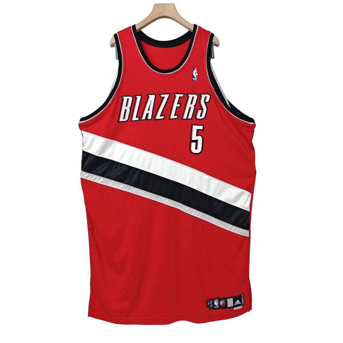 Adidas 2007-10 Adidas NBA Portland Trail Blazers Alternate Jersey Size US L / EU 52-54 / 3 - 1 Thumbnail
