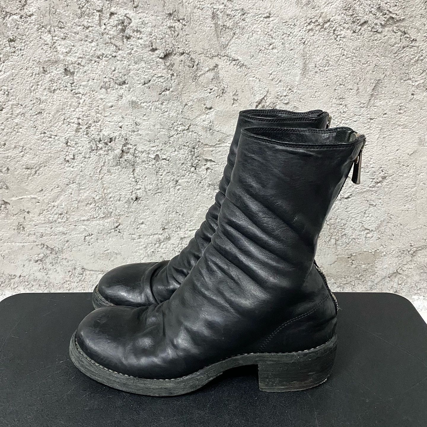 Guidi Guidi Back Zip Leather Boots Size 36 Size US 6 / IT 36 - 1 Thumbnail