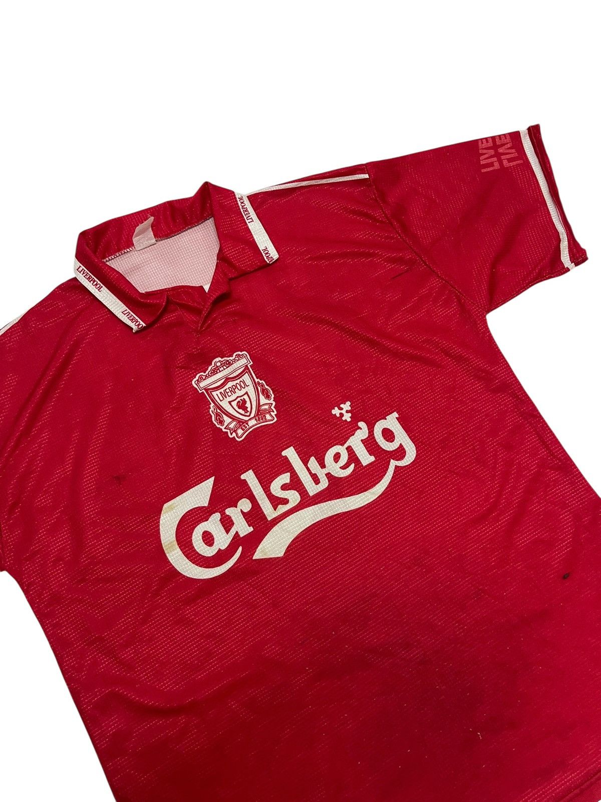 Beauty Beast × Vintage Vintage 90s Liverpool Owen made in Italy Fan Made Size US L / EU 52-54 / 3 - 6 Thumbnail