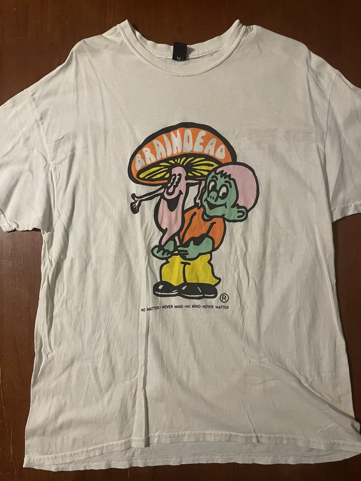 Brain Dead Rare Brain Dead Nevermind T-Shirt Size Large Size US L / EU 52-54 / 3 - 1 Thumbnail