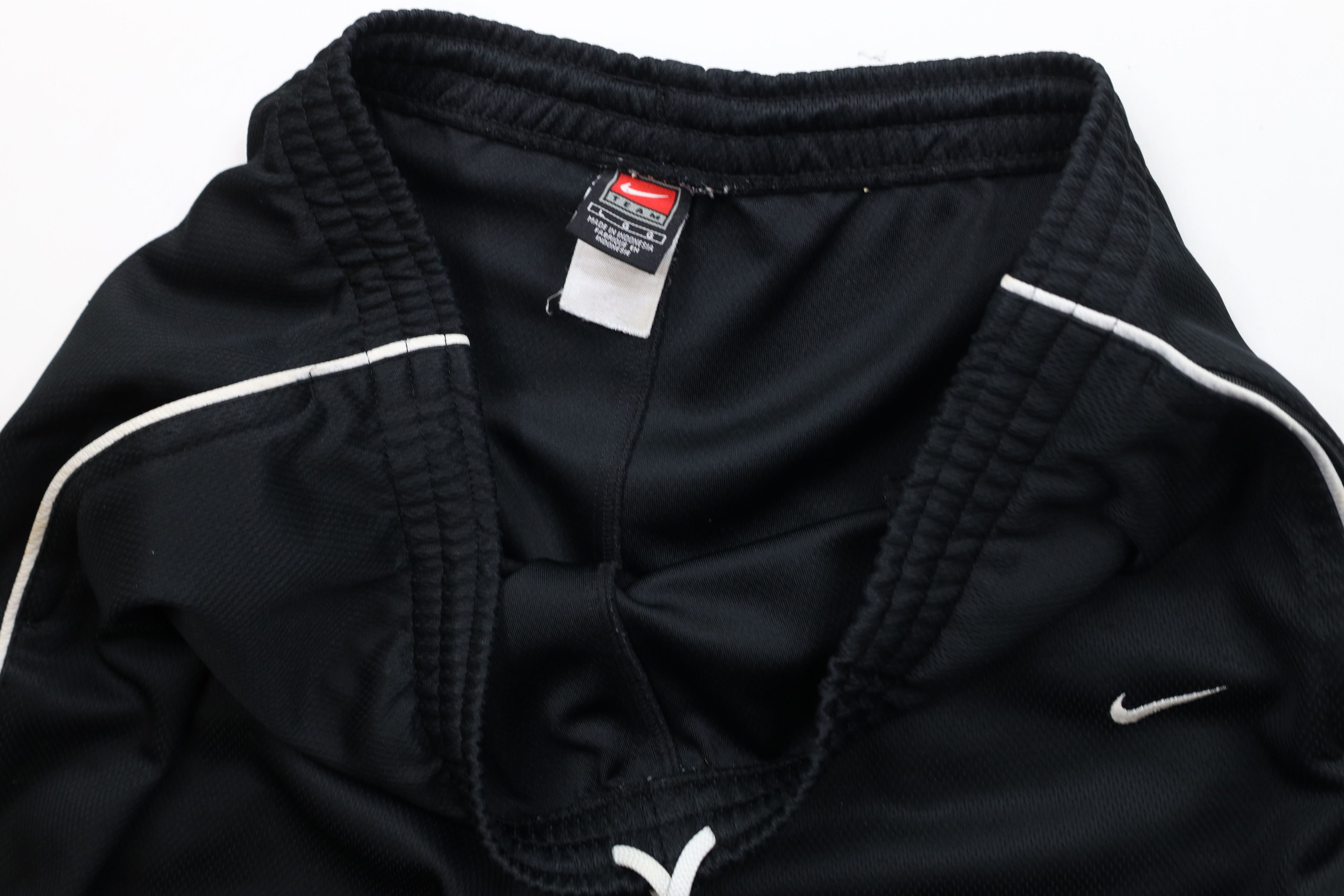 Nike × Vintage Vintage Nike Travis Scott Mini Swoosh Joggers Pants Black Size US 36 / EU 52 - 10 Thumbnail