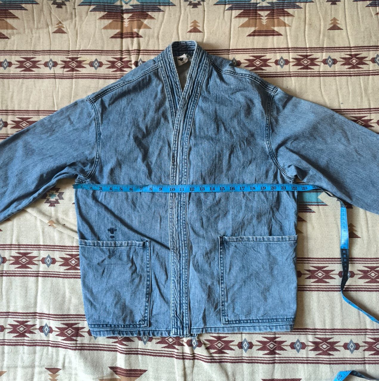 Christian Dior Monsieur Christian Dior CD denim kimono jacket Size US M / EU 48-50 / 2 - 8 Thumbnail