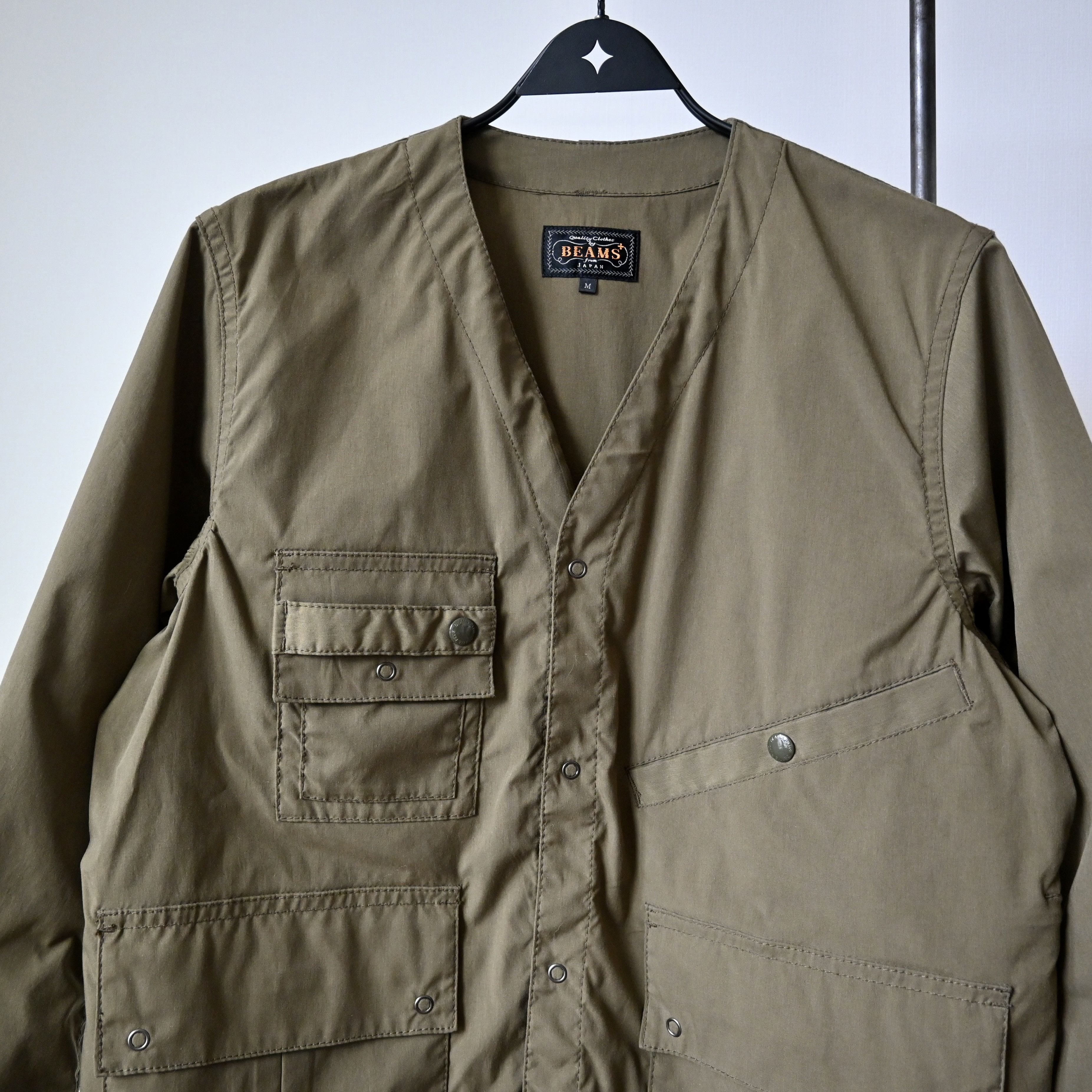 Beams Plus BEAMS PLUS x Komatsu Matere multi-pocket fishing jacket, OG Size US M / EU 48-50 / 2 - 5 Thumbnail