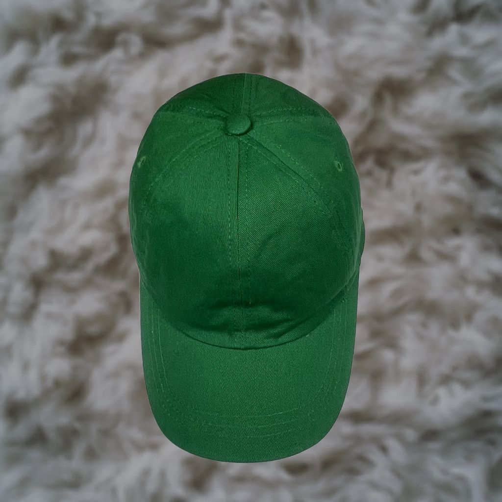 Vintage Unbranded Baseball Cap Hat Green Adjustable StrapBack One Size Fits Adult Mens Womens Shirt Brand: Unbranded Size ONE SIZE - 1 Thumbnail