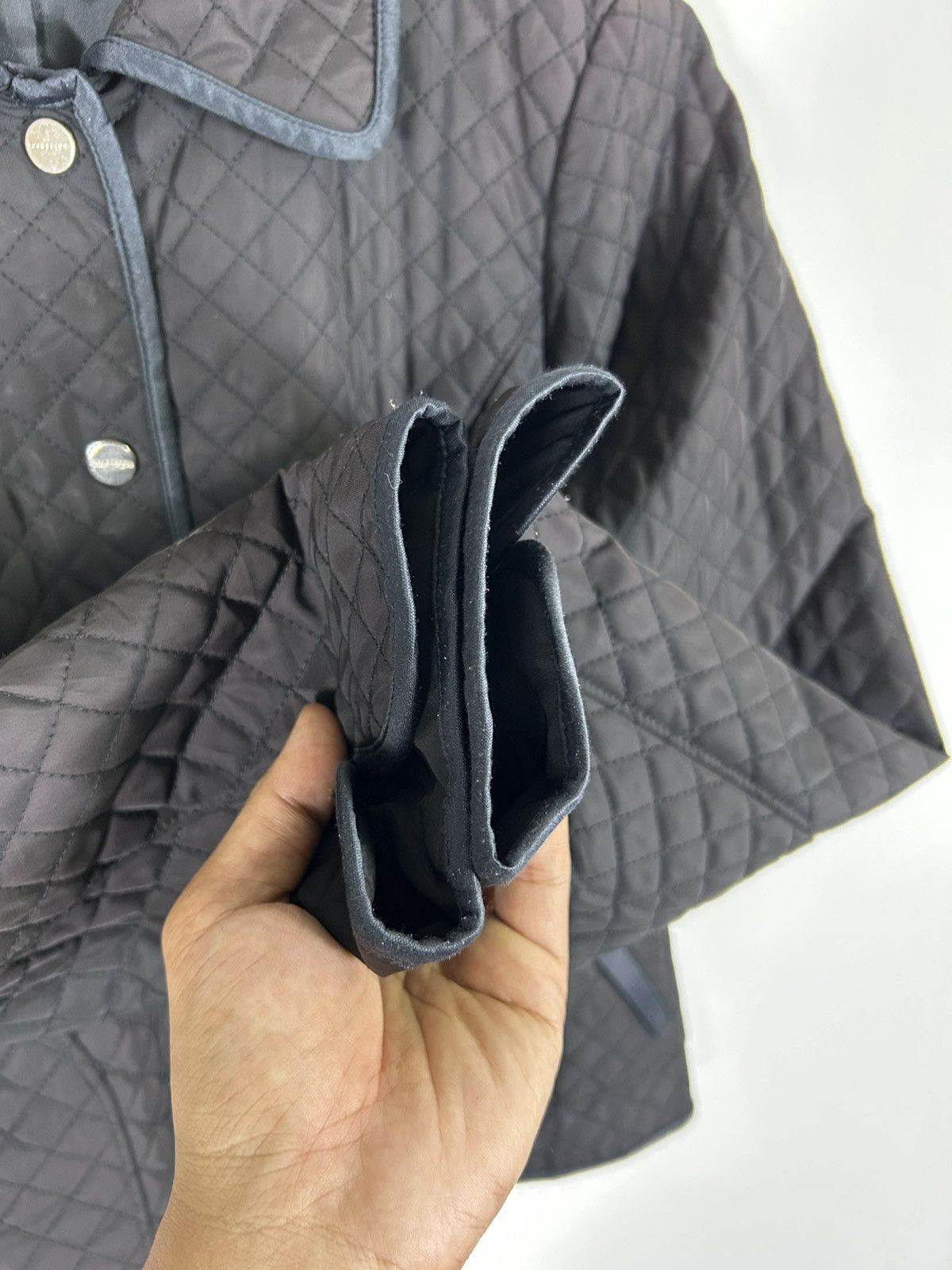 Courreges × Vintage ⚡️Vintage Courreges Quilted Snap Button Cropped Jacket Size S / US 4 / IT 40 - 9 Thumbnail