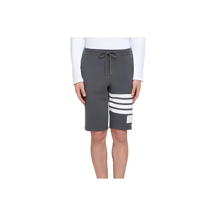 Thom Browne Thom Browne Classic Stripe Cotton Sport Shorts 0079 Size US 26 / EU 42 - 1 Thumbnail