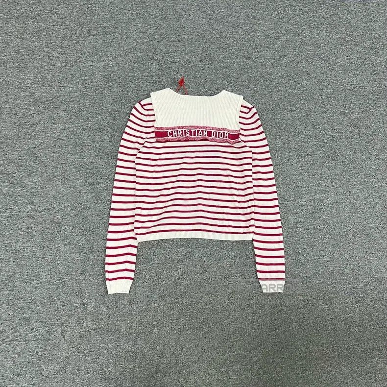 Dior Dior Navy-style striped knitwear Size XXS / US 00 / IT 34 - 2 Thumbnail