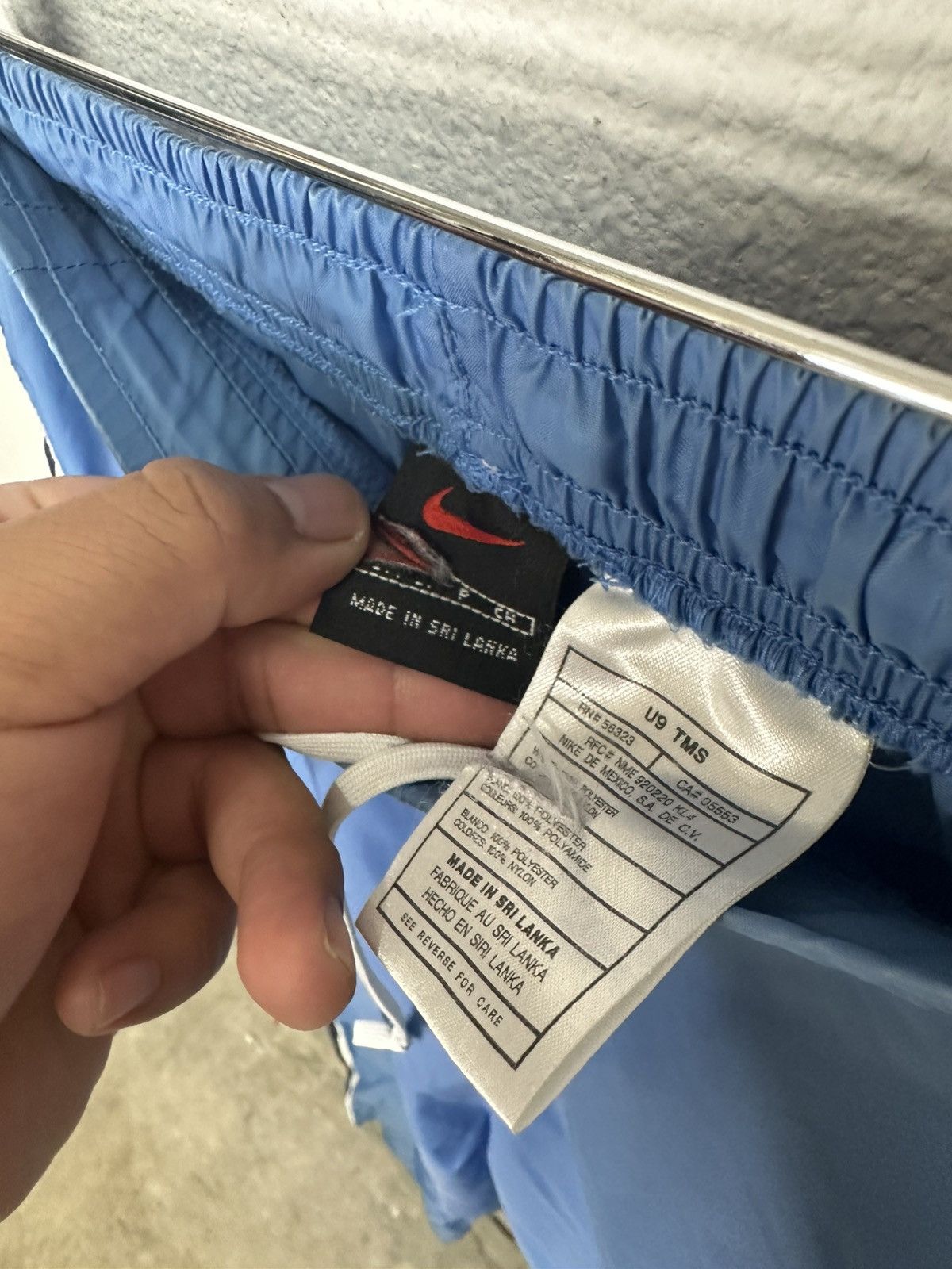 Nike Vintage Nike blue trackpants Size 32" / US 10 / IT 46 - 3 Thumbnail