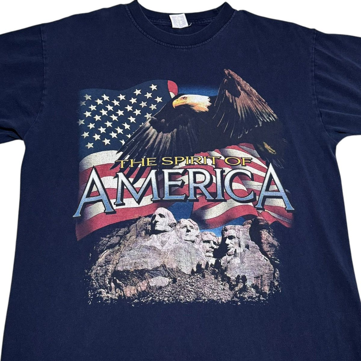 Other The Spirit America Mount Rushmore Eagle Shirt Adult Large Size US L / EU 52-54 / 3 - 2 Thumbnail