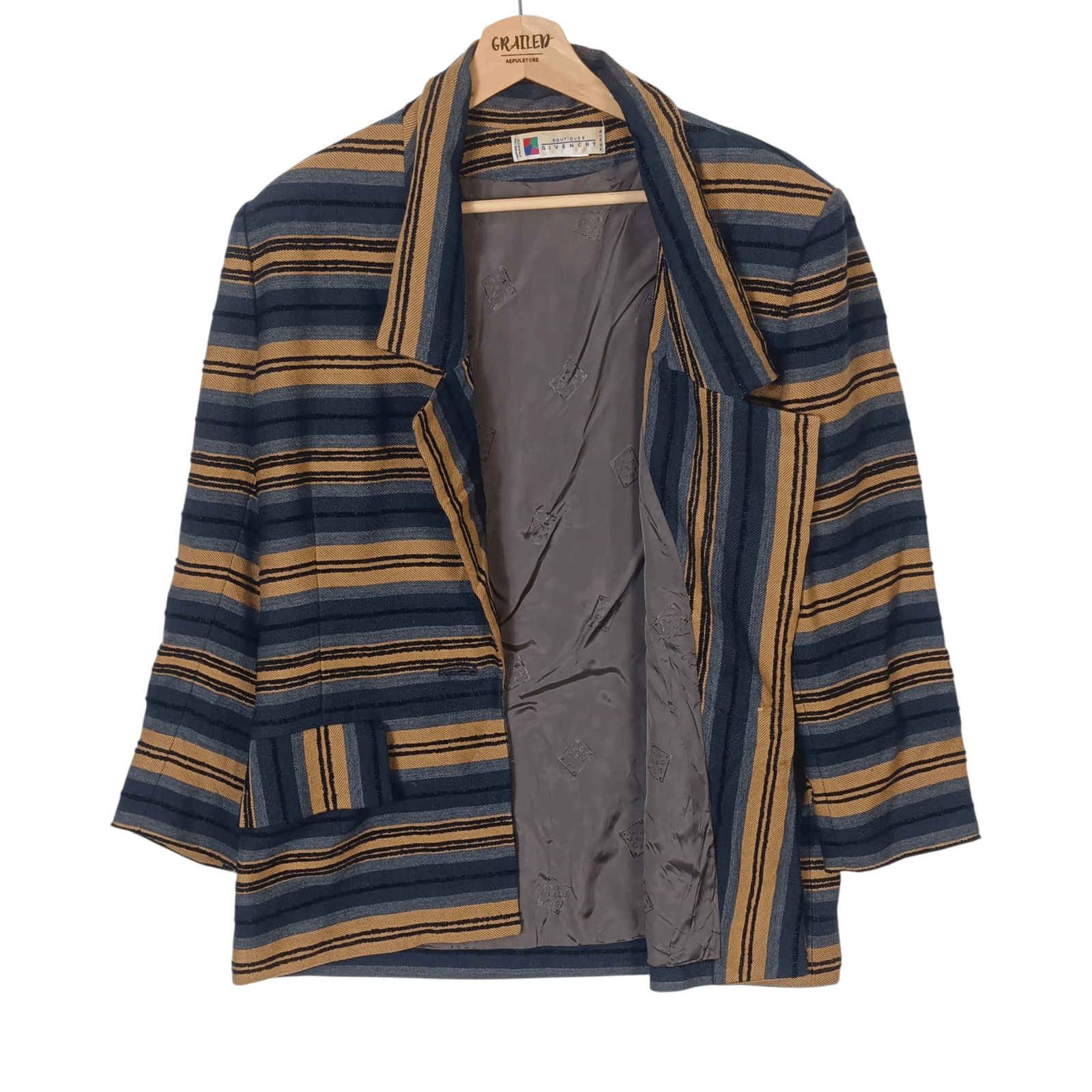 Givenchy Givenchy Boutiques Super Stripe Blazer Size M / US 6-8 / IT 42-44 - 2 Thumbnail