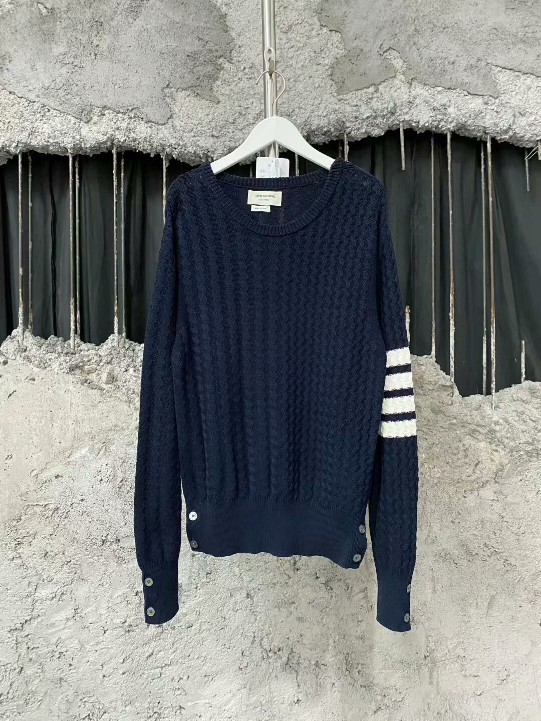 Thom Browne thom browne striped knitted sweater size 2 Size US M / EU 48-50 / 2 - 1 Thumbnail