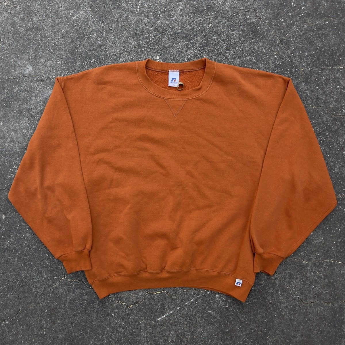 Russell Athletic × Vintage Vintage 90s RUSSELL ATHLETIC Crewneck Size US XL / EU 56 / 4 - 1 Thumbnail