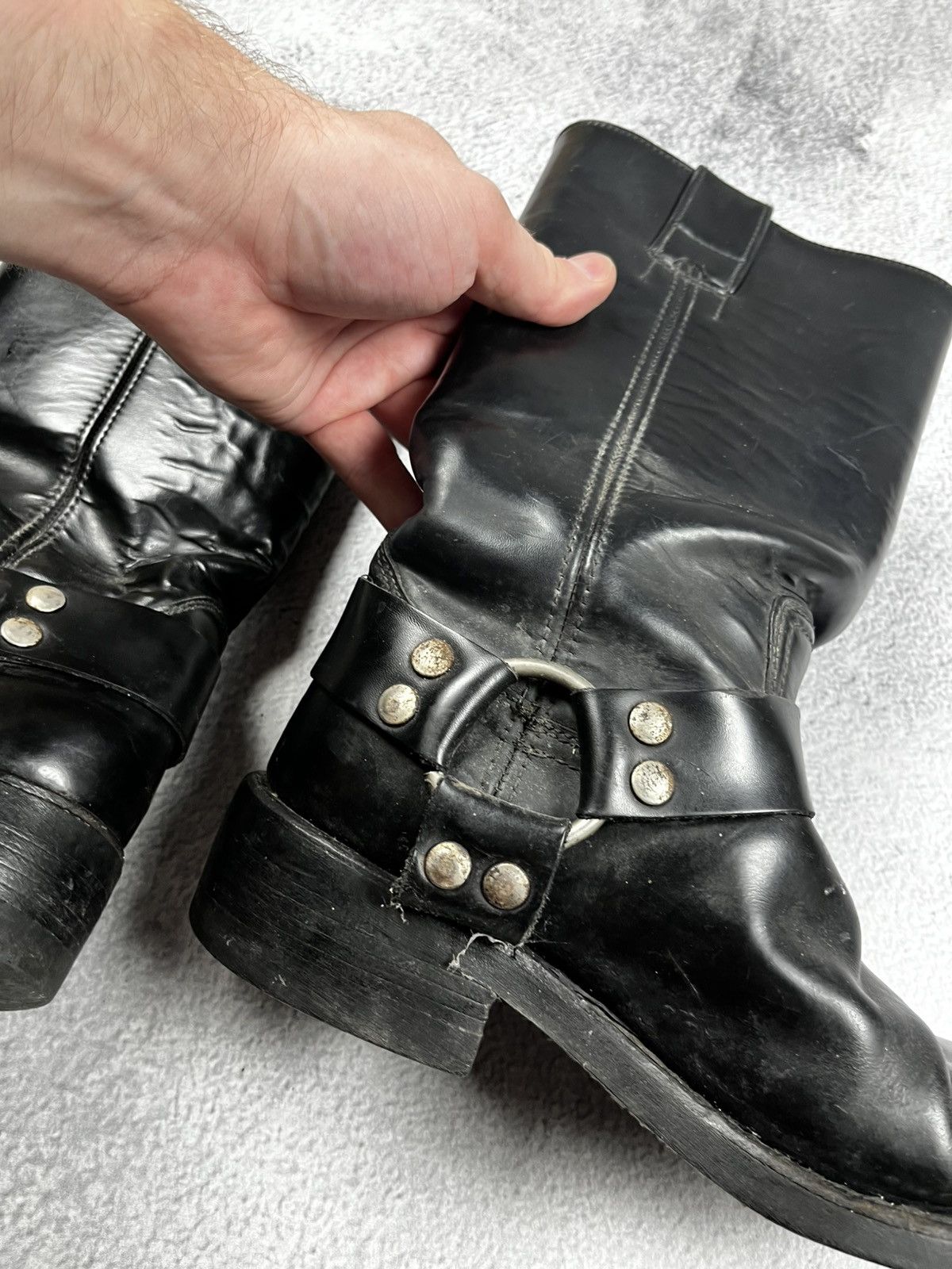 Harley Davidson Harley Davidson leather boots vintage 90s Size US 9 / IT 39 - 9 Thumbnail