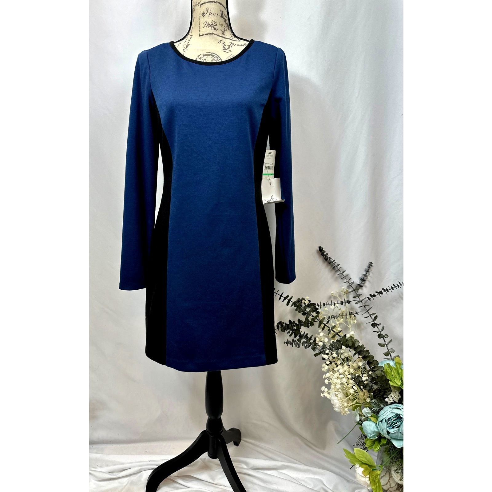 Laundry by Shelli Segal Laundry by Shelli Segal Night Sky Long Sleeve Mini 8 Size M / US 6-8 / IT 42-44 - 5 Thumbnail
