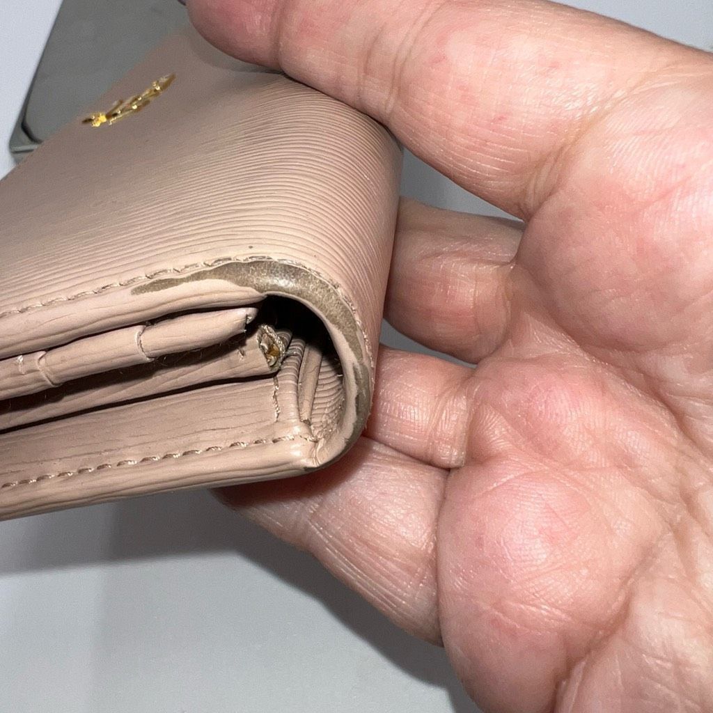 Prada Prada Textured Saffiano Leather Long Wallet **SEE PHOTOS AND DESCRIPTION Size ONE SIZE - 5 Thumbnail