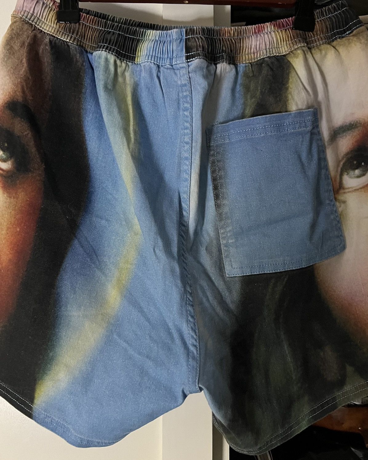 Pleasures VERY RARE Pleasures Jesus Holy Shorts Size US 32 / EU 48 - 4 Thumbnail