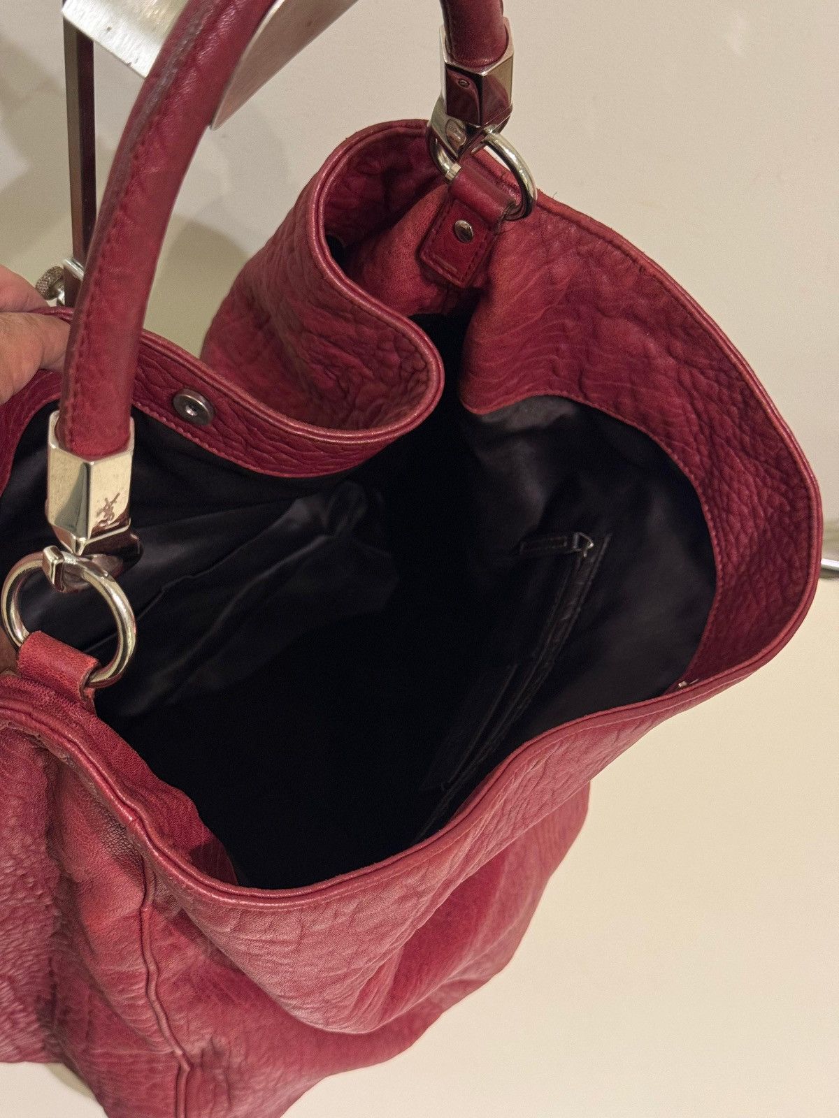 Yves Saint Laurent yves saint laurent leather hobo Size ONE SIZE - 17 Thumbnail
