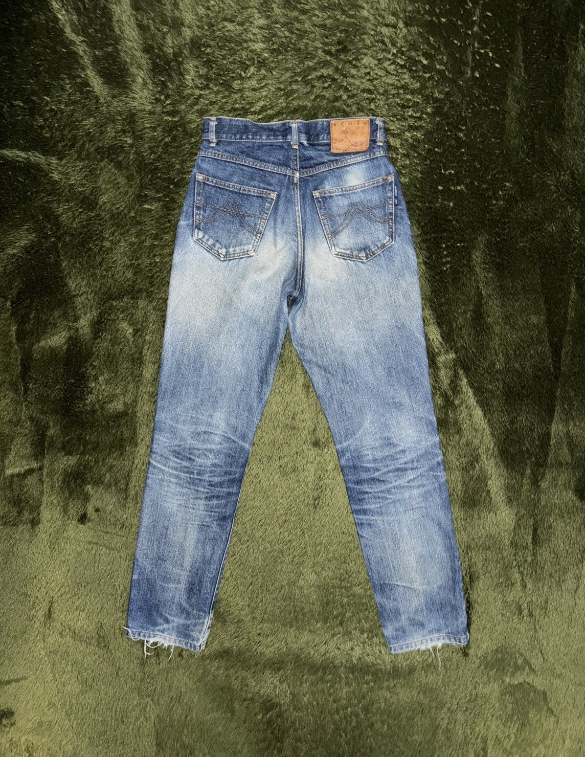 Kenzo 90s Kenzo Jeans Button Fly Vintage Washed Denim Pants Size US 28 / EU 44 - 9 Thumbnail