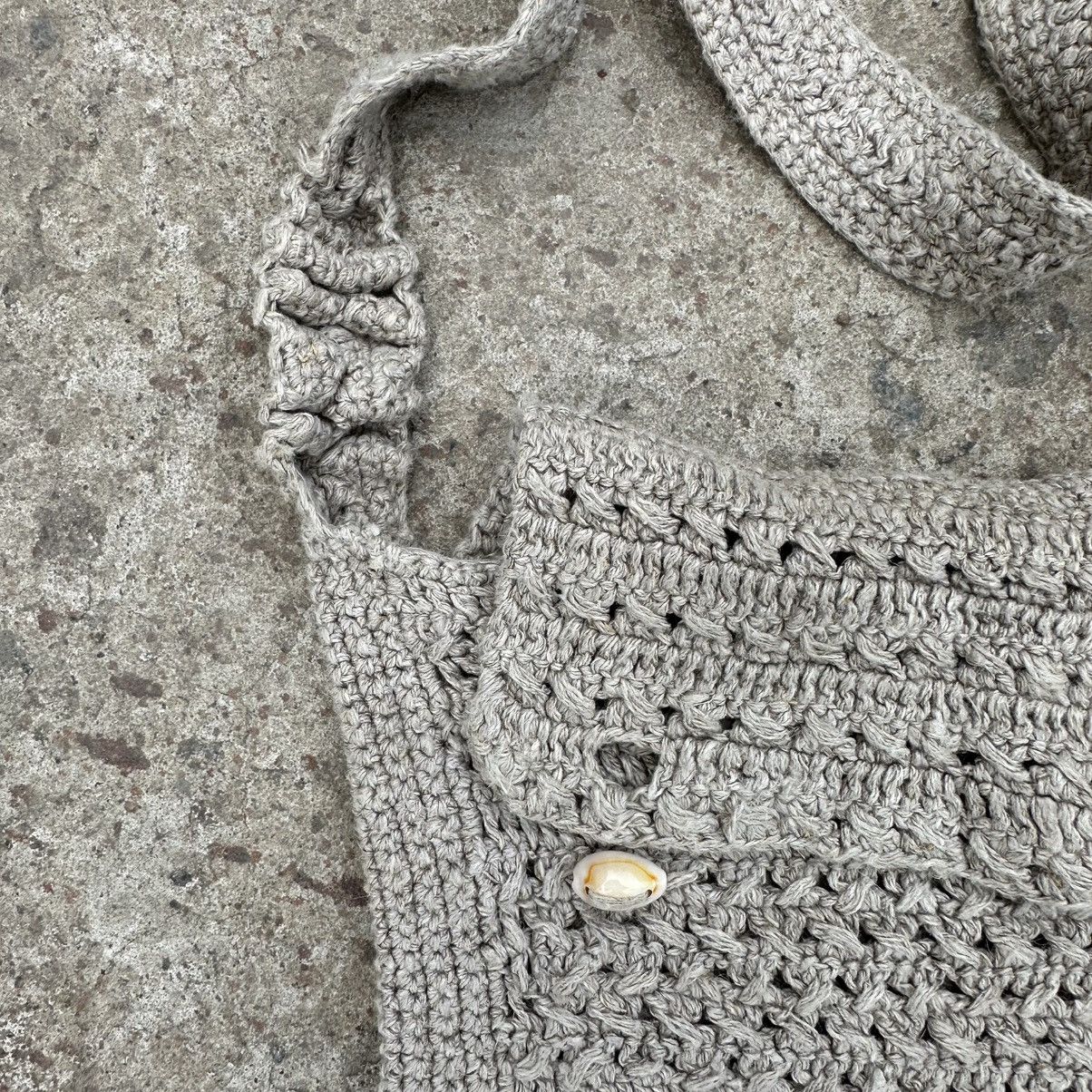 Hypebeast × Le Grande Bleu (L.G.B.) Vintage Japanese Style Knit Custom Bag Grunge Avantgarde Y2K Size ONE SIZE - 4 Thumbnail