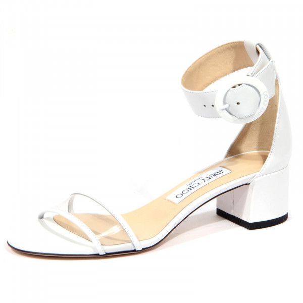 Jimmy Choo o1y0326 Sandals in White Size US 6.5 / IT 36.5 - 2 Thumbnail